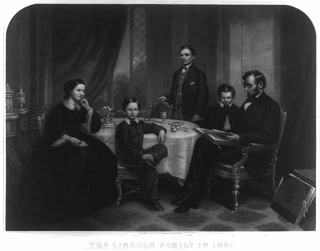 Lincoln_family_in_1861