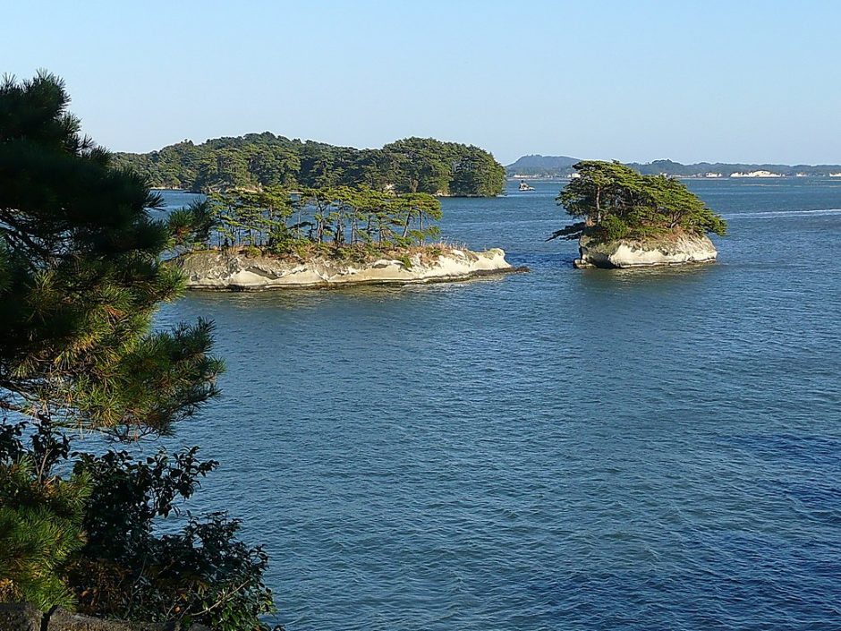 Matsushima_Bay - Die Kieferninseln