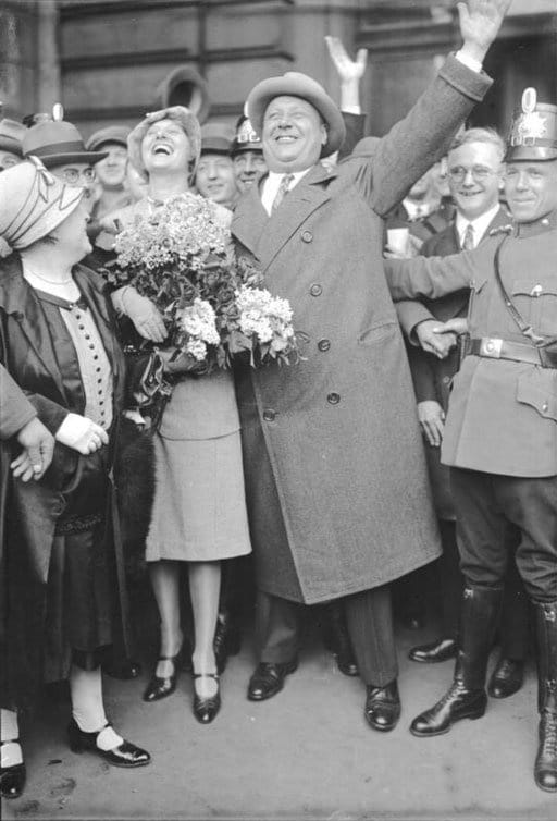 Rückkehr Emil Jannings aus Amerika 1929