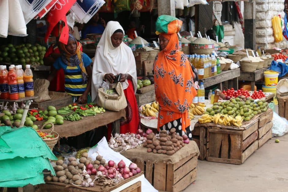 Markt auf Sansibar