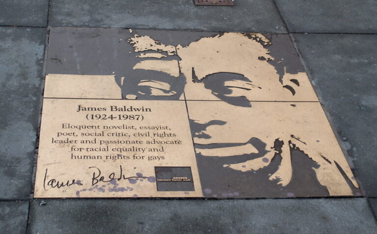 SF Castro James Baldwin plaque