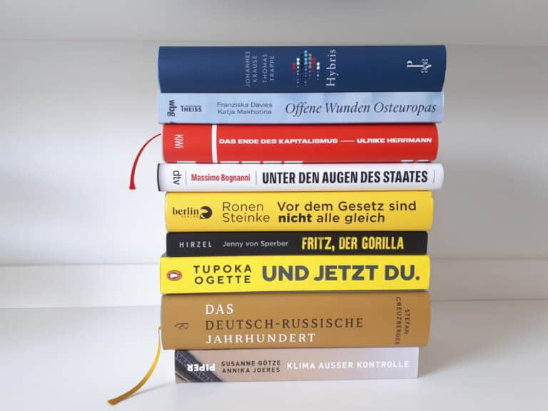 NDR Sachbuchpreis 2022 - die Longlist