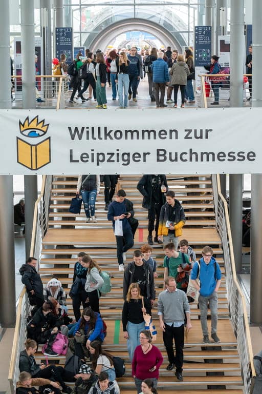Willkommen zur Leipziger Buchmesse