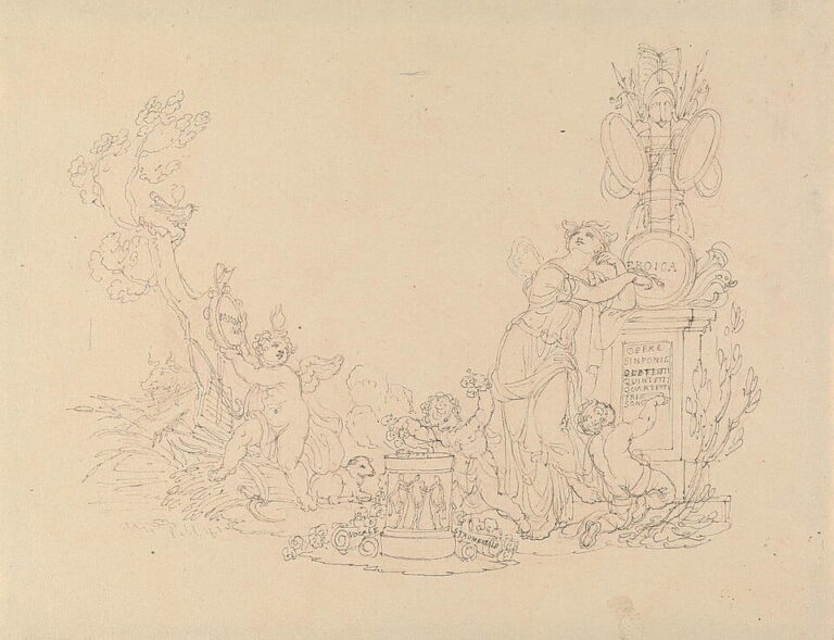 Illustration zu Beethven