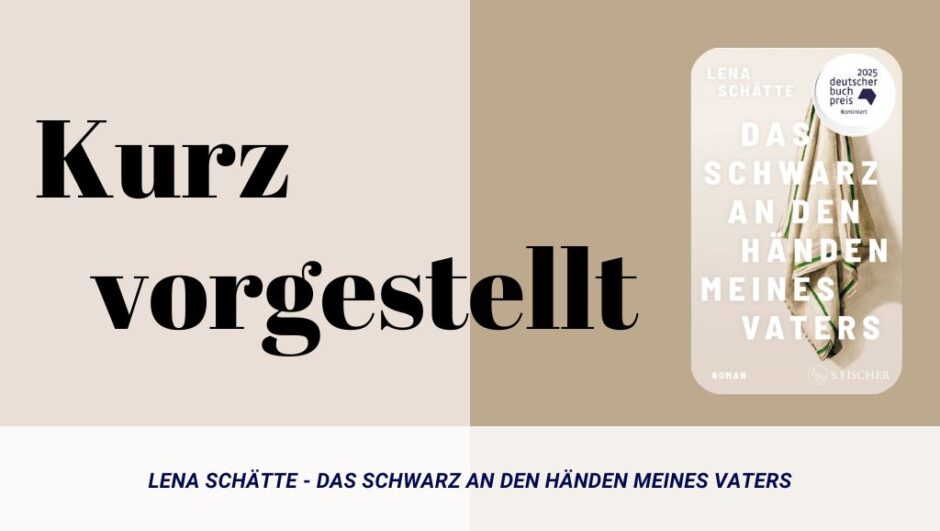 Lena Schätte - Das Schwarz an den Händen meines Vaters