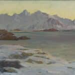 Mountains Study from North Norway von Anna Boberg