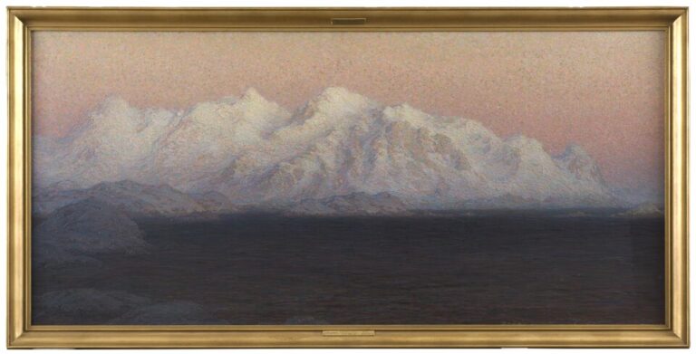 Mountains. Study from North Norway (Anna Boberg)