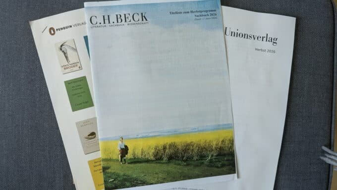 Verlagsvorschauen Herbst 2026 - Die Neuerscheinungen
