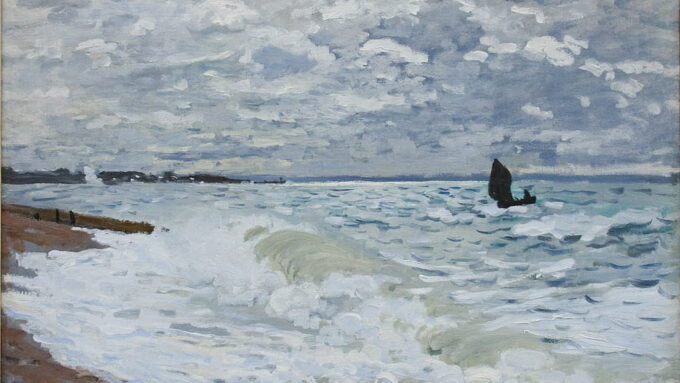 The sea at Le Havre
