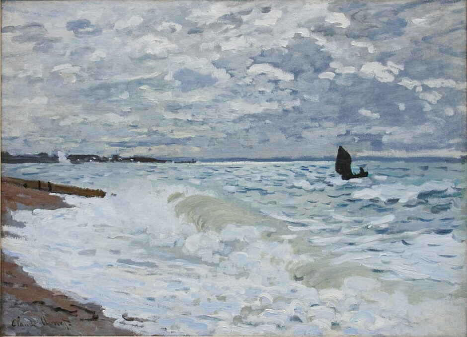 The sea at Le Havre